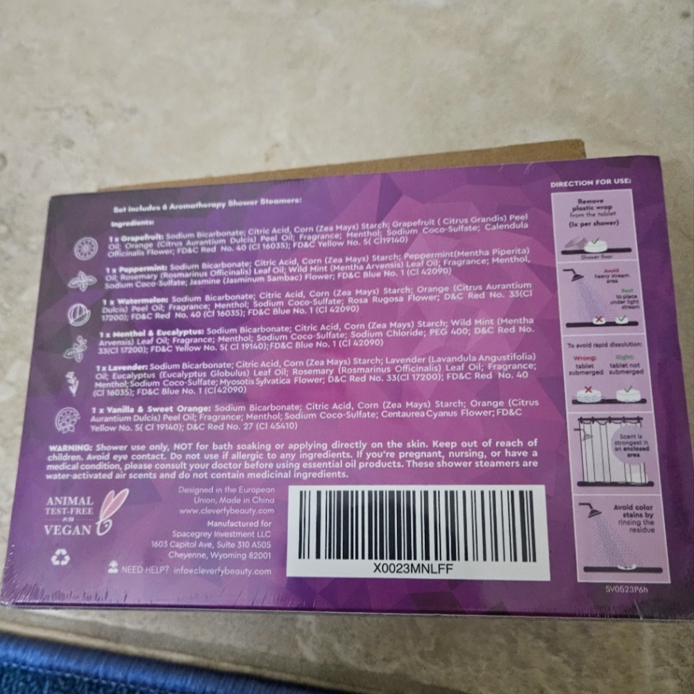 Pack Of 6 Shower Steamers - Picture 8 of 8